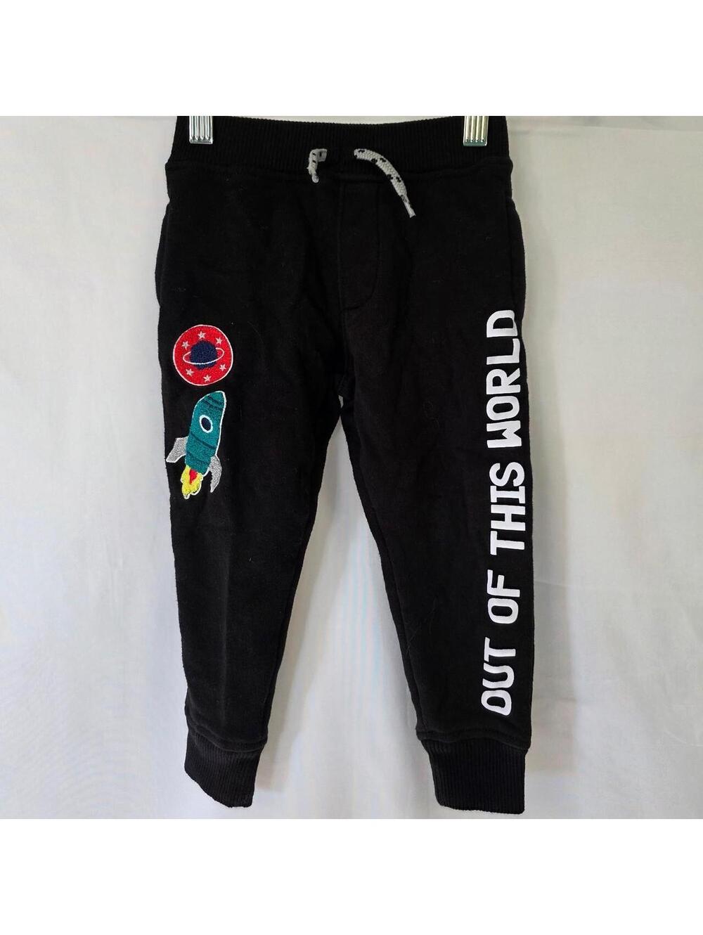 Member's Mark Kid's Black Joggers-tracksuit